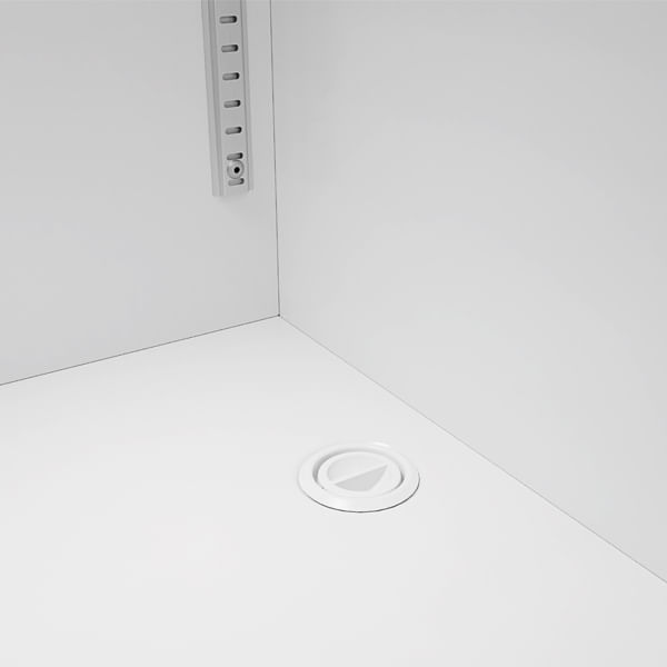 Encontraproduto.com.br - Freezer Vertical Tripla Ação Porta com Visor 544 Litros Metalfrio VF55FT Branco 220V