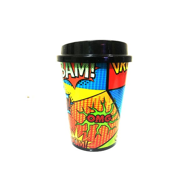 Encontraproduto.com.br - Copo C/tampa Inf Masc Mix 450ml Relobraz