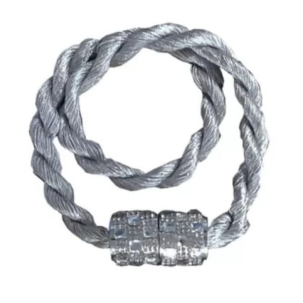 Encontraproduto.com.br - Abraçadeira Infinity com Imã Prata Bella Arte
