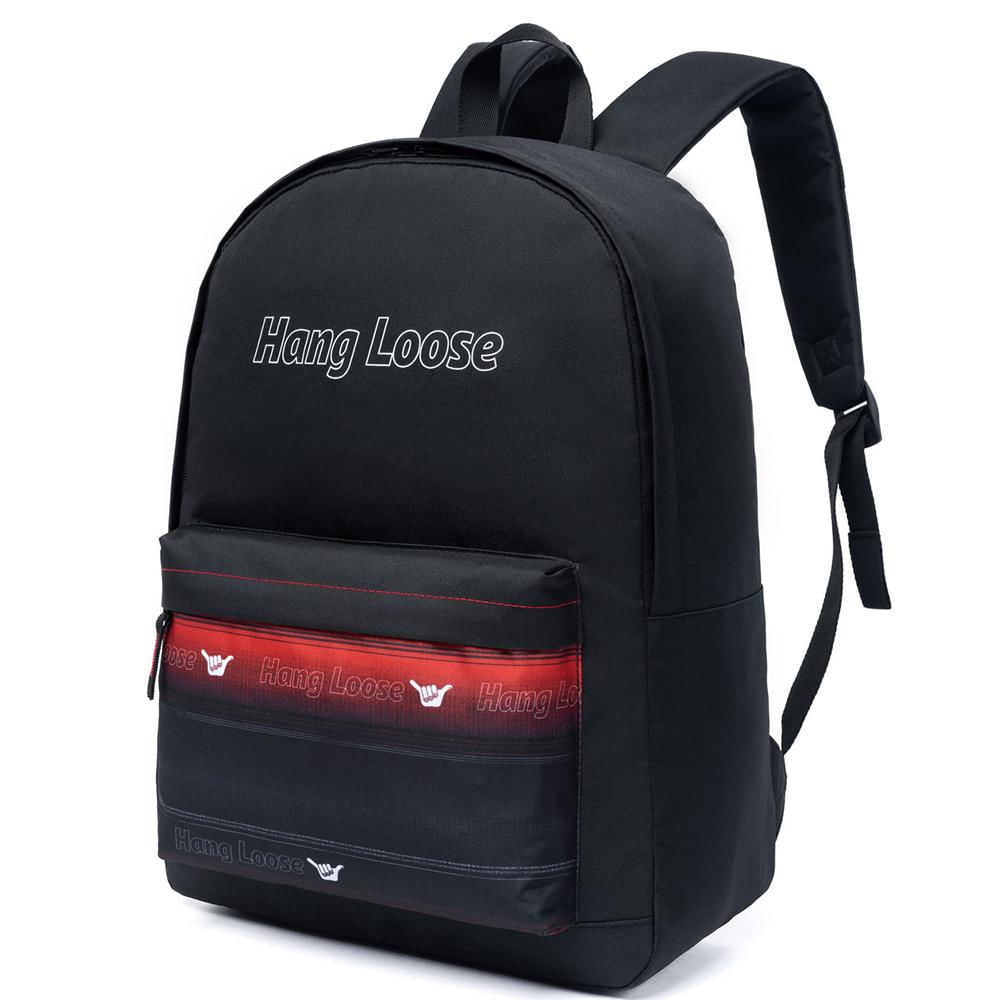 Encontraproduto.com.br - Mochila Hang Loose Red 18L SM25 Preto/Vermelho