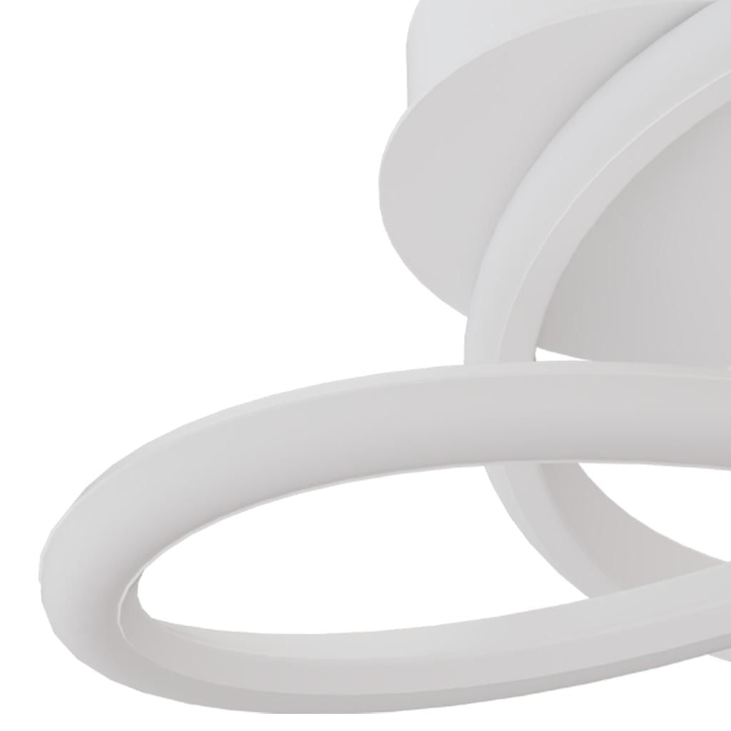 Encontraproduto.com.br - Plafon Led Hevvy Horizon Maze Small Branco Luz Amarelo/Net/Brc 20w