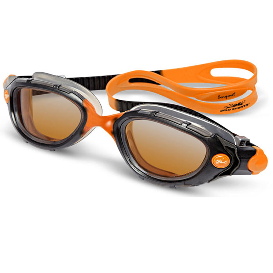 Óculos De Natação Gold Sports Conquest HD 180° de Visão