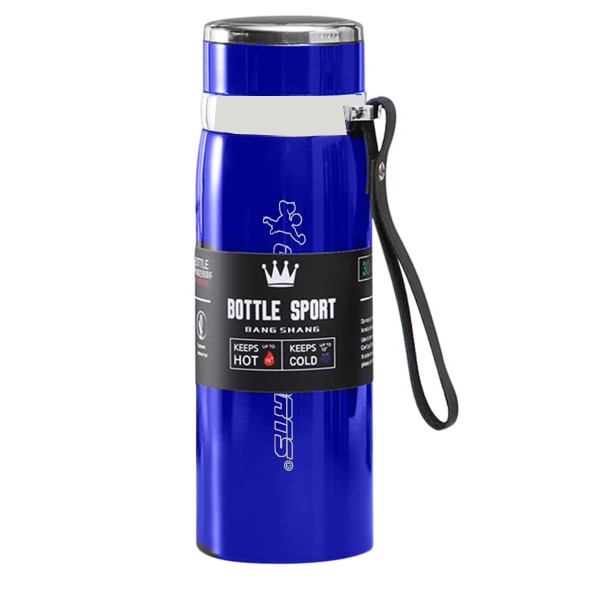 Encontraproduto.com.br - Garrafa Térmica Gold Sports Adventure Smart Dupla Camada em Aço inoxidável 316 800ml  Com Infusor