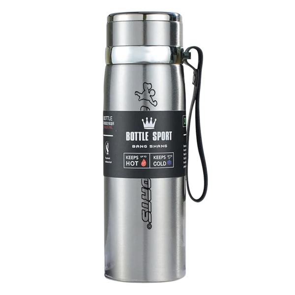 Encontraproduto.com.br - Garrafa Térmica Gold Sports Adventure Smart Dupla Camada em Aço inoxidável 316 800ml  Com Infusor