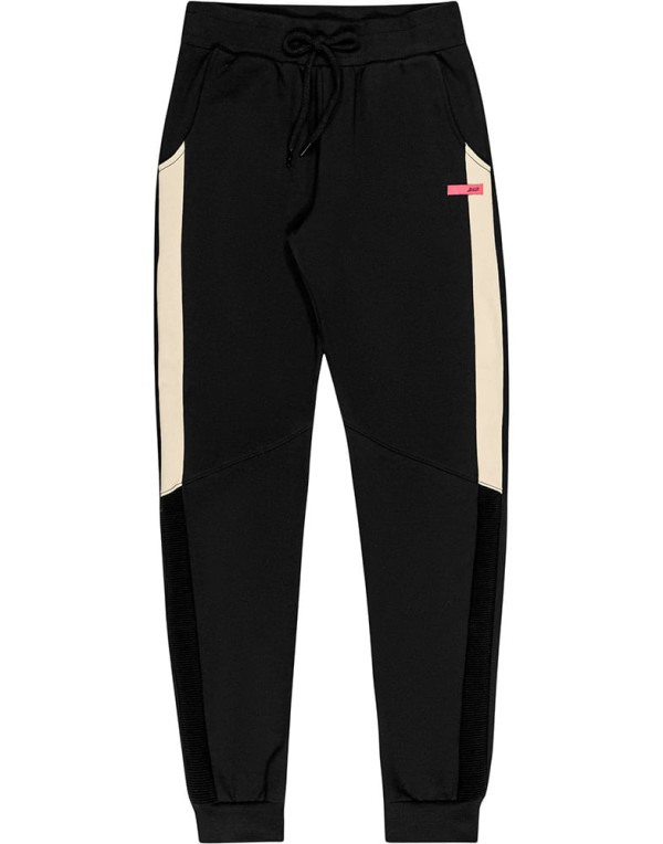 Encontraproduto.com.br - Calça Elian Juvenil Menina Moletom Flanelado com Faixas Laterais 10/18 - 271275