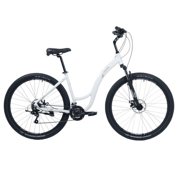 Encontraproduto.com.br - Bicicleta JPP Rava Way Aro 29 21 Velocidades Shimano Branco (MP)