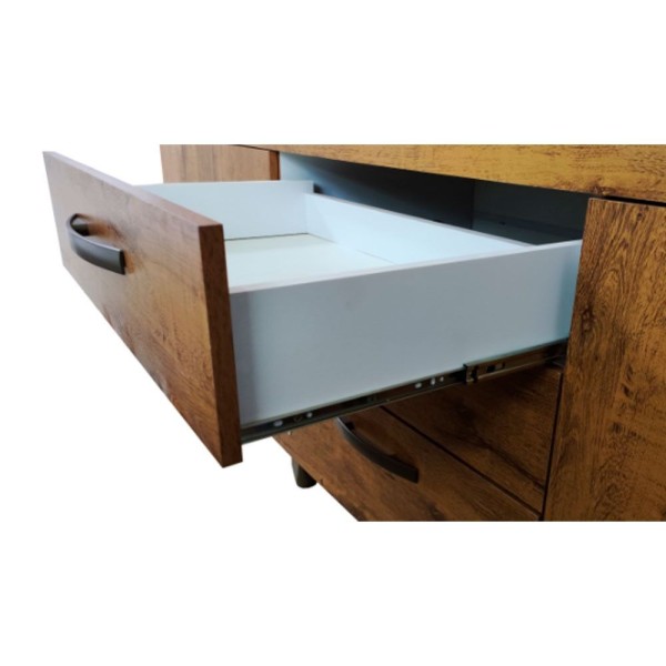 Encontraproduto.com.br - Roupeiro New Parma Em Mdp Com Espelho E 10 Portas Sallêto Ipe