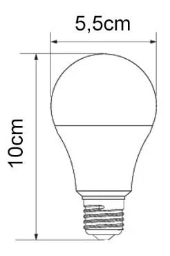 Encontraproduto.com.br - Lampada Bulbo LED A60 9W X 6500K - Galaxy