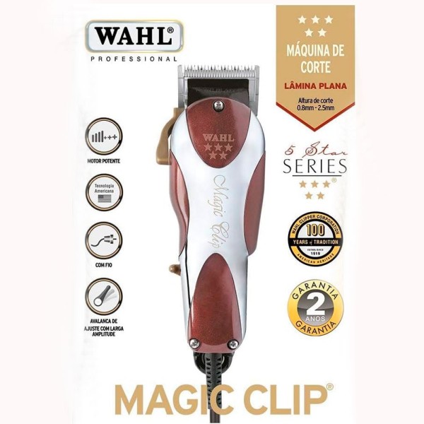 Encontraproduto.com.br - Máquina de Cortar Cabelo Wahl Magic Clip