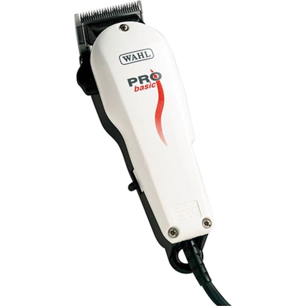 Encontraproduto.com.br - Máquina De Cortar Cabelo Wahl Profissional Basic Com 8 Pentes De Corte 110V