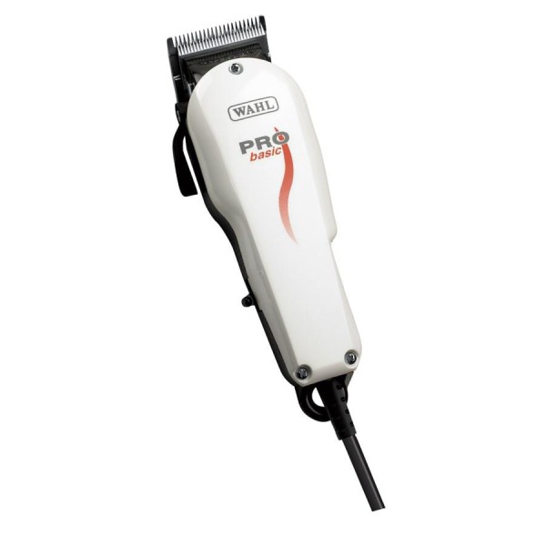 Encontraproduto.com.br - Máquina De Cortar Cabelo Wahl Profissional Basic Com 8 Pentes De Corte 110V