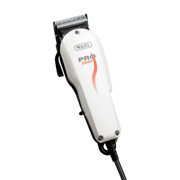 Encontraproduto.com.br - Máquina De Cortar Cabelo Wahl Profissional Basic Com 8 Pentes De Corte 110V