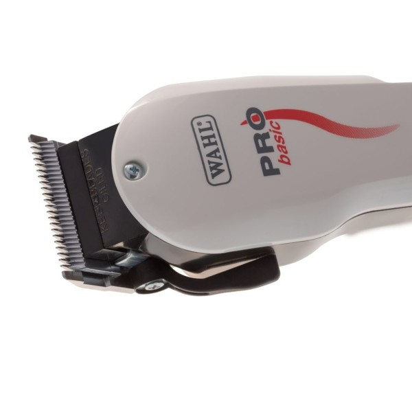 Encontraproduto.com.br - Máquina De Cortar Cabelo Wahl Profissional Basic Com 8 Pentes De Corte 110V