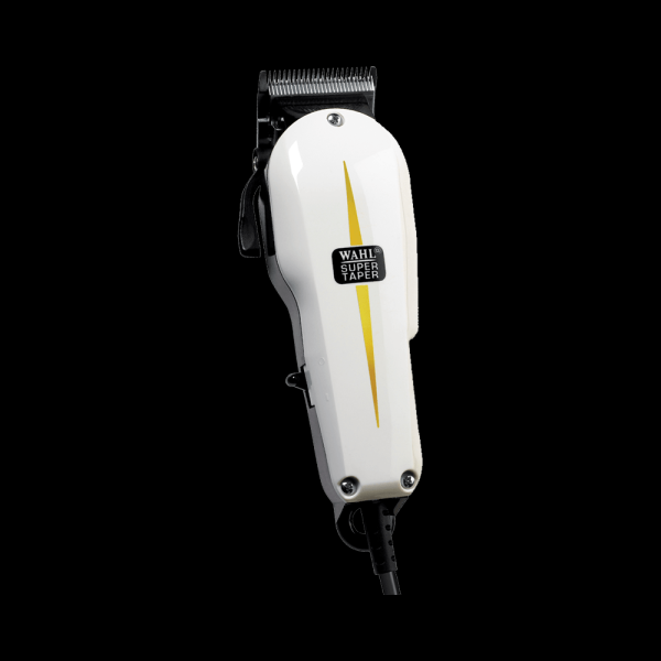 Encontraproduto.com.br - Máquina de Cortar Cabelo Wahl Super Taper Branco 220V