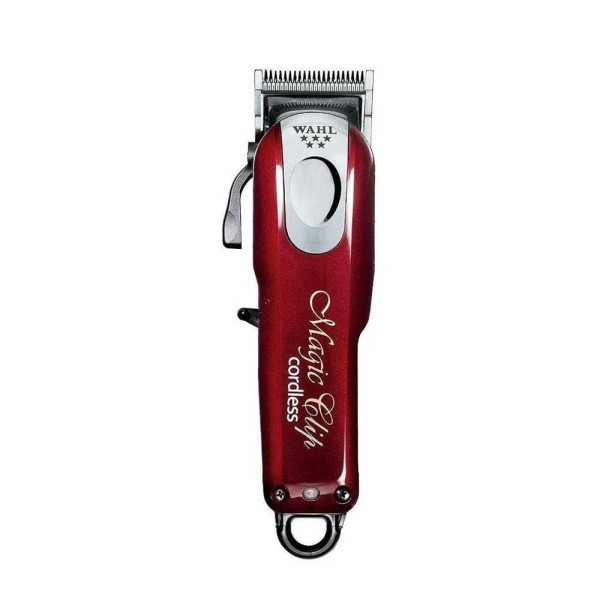 Encontraproduto.com.br - Máquina de Cortar Cabelo Wahl Magic Clip Cordless Vermelho Bivolt