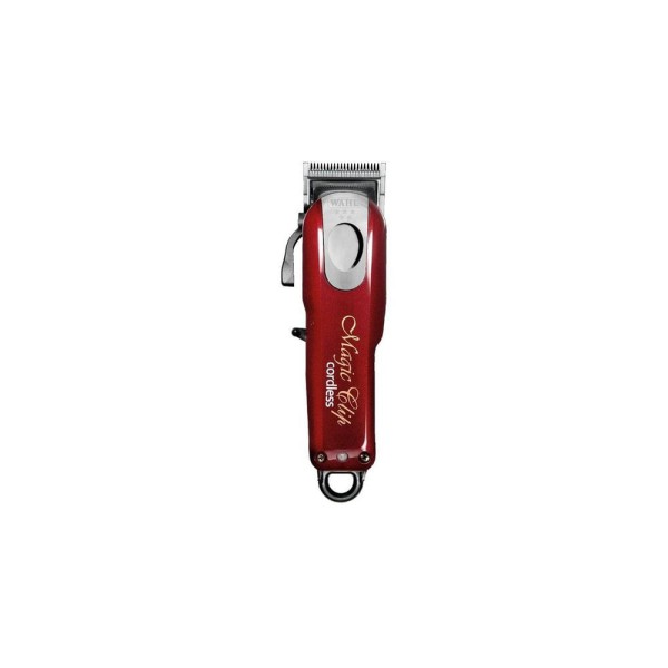 Encontraproduto.com.br - Máquina de Cortar Cabelo Wahl Magic Clip Cordless Vermelho Bivolt
