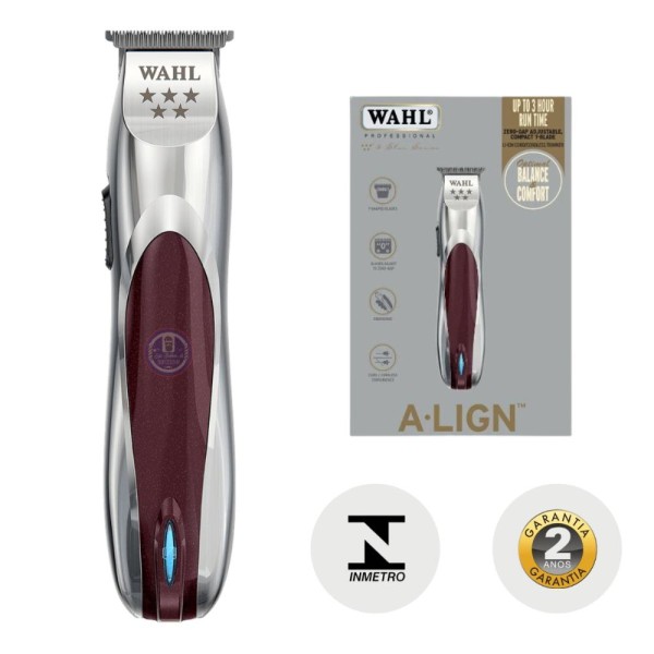 Encontraproduto.com.br - Máquina De Acabamento A-Lign Cordless - Íons De Lítio- Wahl