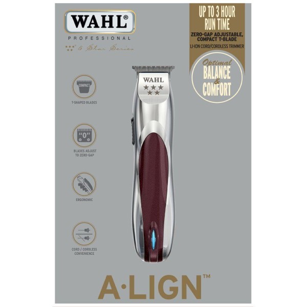Encontraproduto.com.br - Máquina De Acabamento A-Lign Cordless - Íons De Lítio- Wahl
