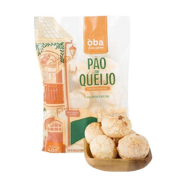 Pão De Queijo Tradicional Oba Bem Querer 400 G