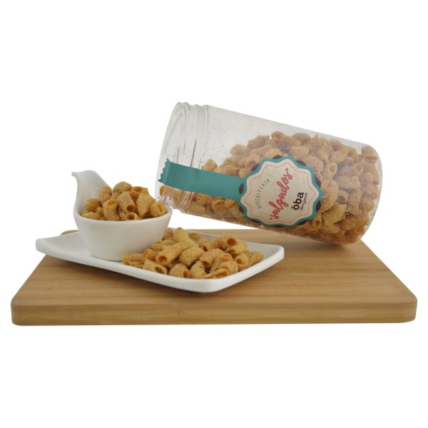 Encontraproduto.com.br - Salgadinho Tubinho De Bacon Oba Bem Querer 260 G