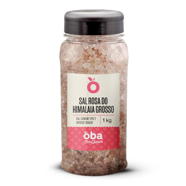 Encontraproduto.com.br - Sal Rosa Himalaia Grosso Oba Bem Querer 1 Kg