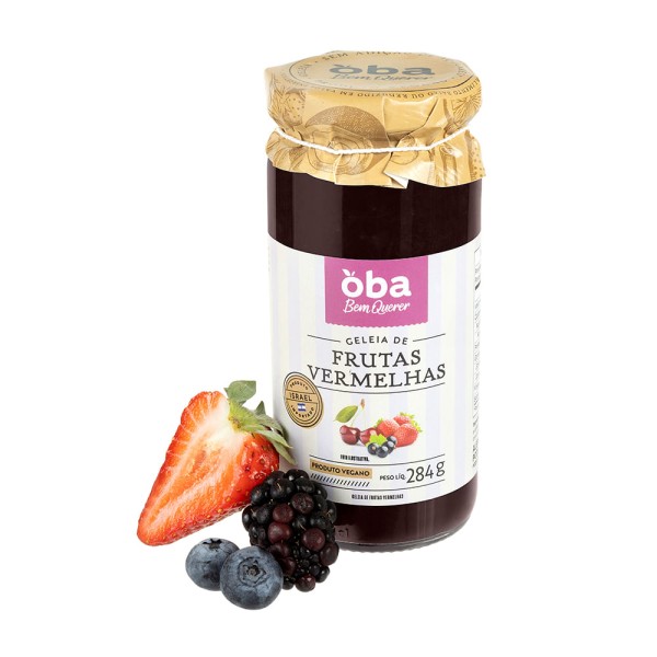Encontraproduto.com.br - Geleia De Frutas Vermelhas Sem Açúcar Oba Bem Querer 284 G