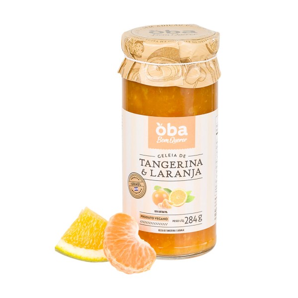 Encontraproduto.com.br - Geleia De Tangerina E Laranja Sem Açúcar Oba Bem Querer 284 G