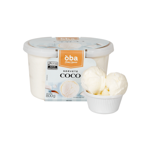 Encontraproduto.com.br - Sorvete Coco Oba Bem Querer 1,5 L