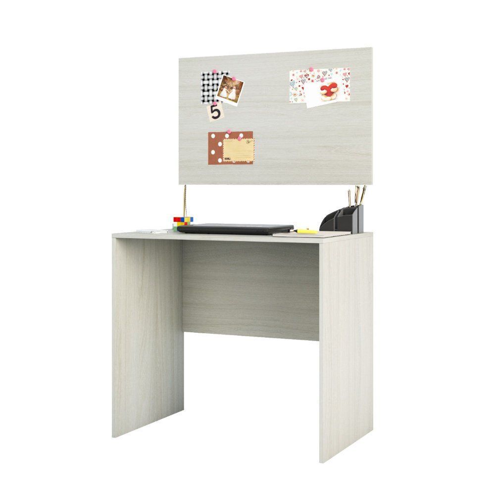 Escrivaninha Multiuso Compact e Painel 80cm Prime Legno Crema