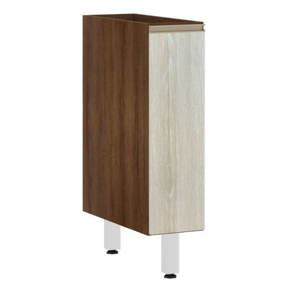 Balcão Sem Tampo 20cm Jade Com Legno Crema