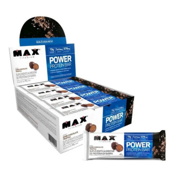 Power Protein Bar – Peanut Butter – Max Titanium - 41g