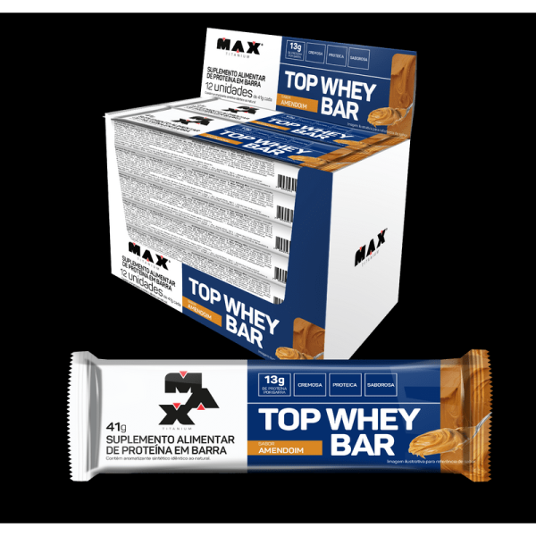 Encontraproduto.com.br - Top Whey Bar – Doce de Leite – Max Titanium – 41g
