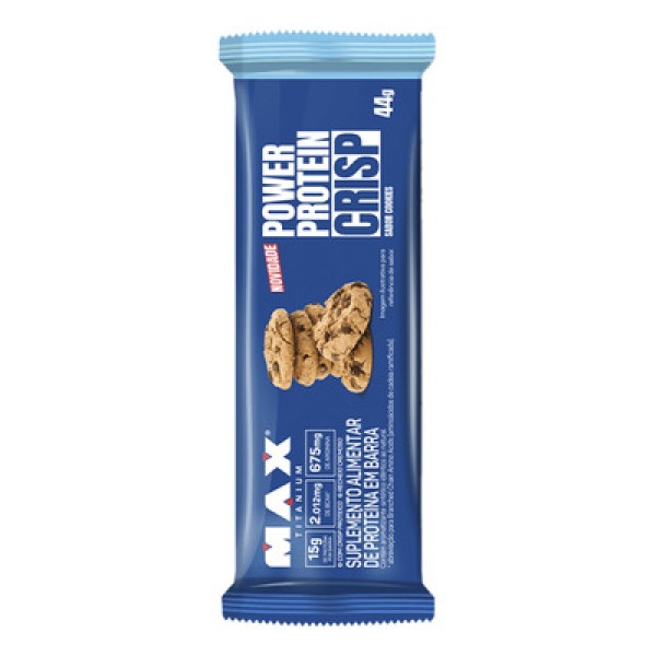 BARRA POWER PROTEIN CRISP COOKIES MAX TITANIUM 44G