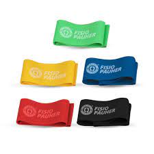 Encontraproduto.com.br - Kit 5 Faixas Elásticas Mini Band Loop FG34