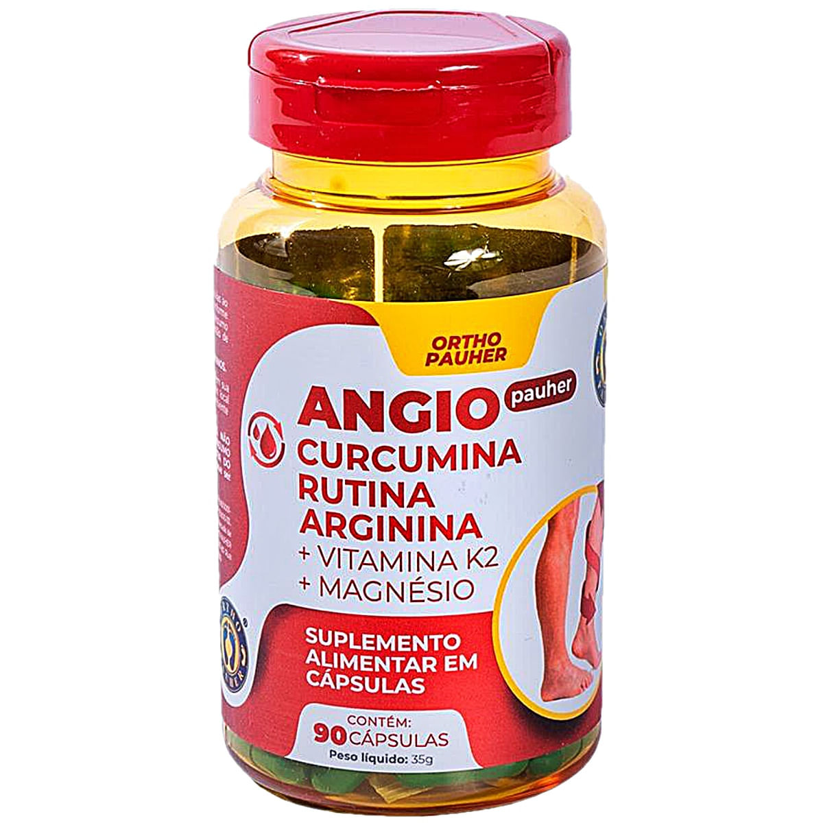 Encontraproduto.com.br - Suplemento Alimentar Angio Pauher 90 Capsulas