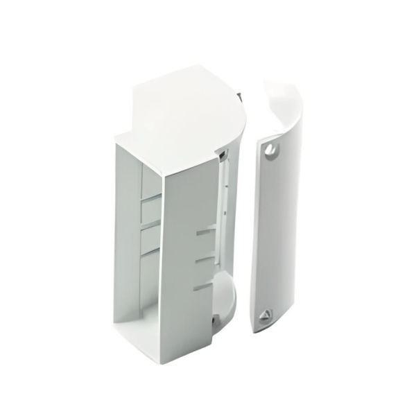 Encontraproduto.com.br - Curva Vertical Alumínio 90° Injetado Prf25 Branco Dt-37140.00 105156 Dutotec