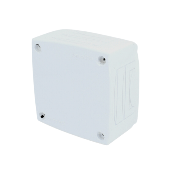 Encontraproduto.com.br - Caixa Derivação Alumínio/Abs X 1X1 Prf45 Branco Dt-53240.00 124498 Dutotec