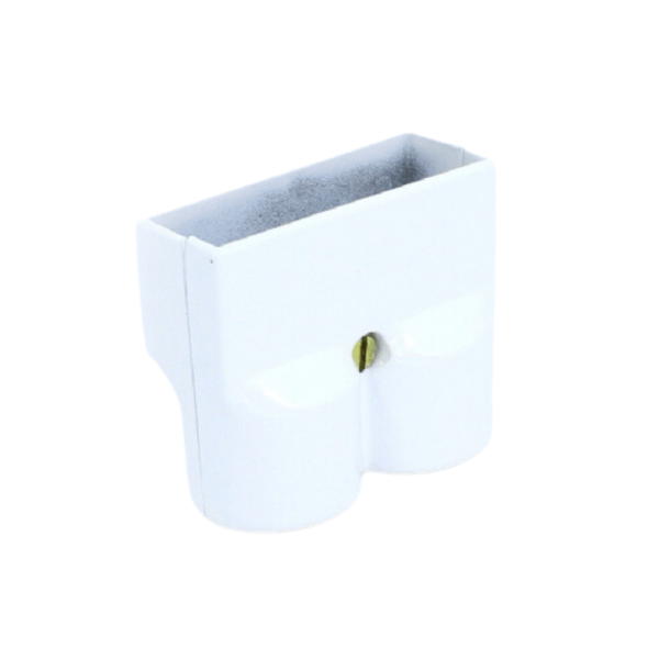 Adaptador Alumínio Injetado 2 Eletroduto 1 Prf25 Branco Dt-47340.00 105687 Dutotec