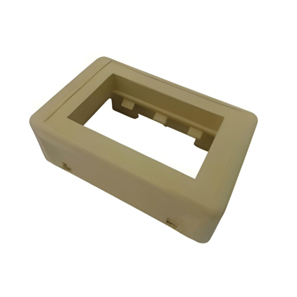 Encontraproduto.com.br - Porta Equipamento Abs Para 3 Módulos Dutotec Bege Dt-64424.10 112773 Dutotec