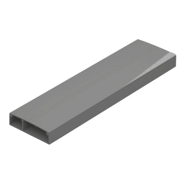Encontraproduto.com.br - Perfil Duplo Alumínio 15X53X2000Mm X Preto Com Tampa Dx 10050.00 141051 Dutotec