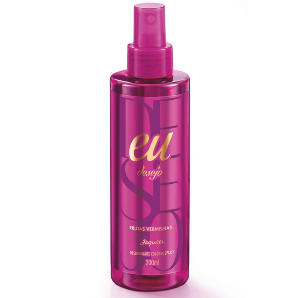 Encontraproduto.com.br - Desodorante Colônia Splash Eu Desejo Frutas Vermelhas Jequiti