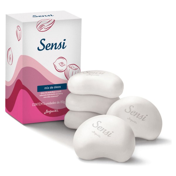 Encontraproduto.com.br - Sabonete Hidratante em Barra Sensi Mix de Leites Jequiti