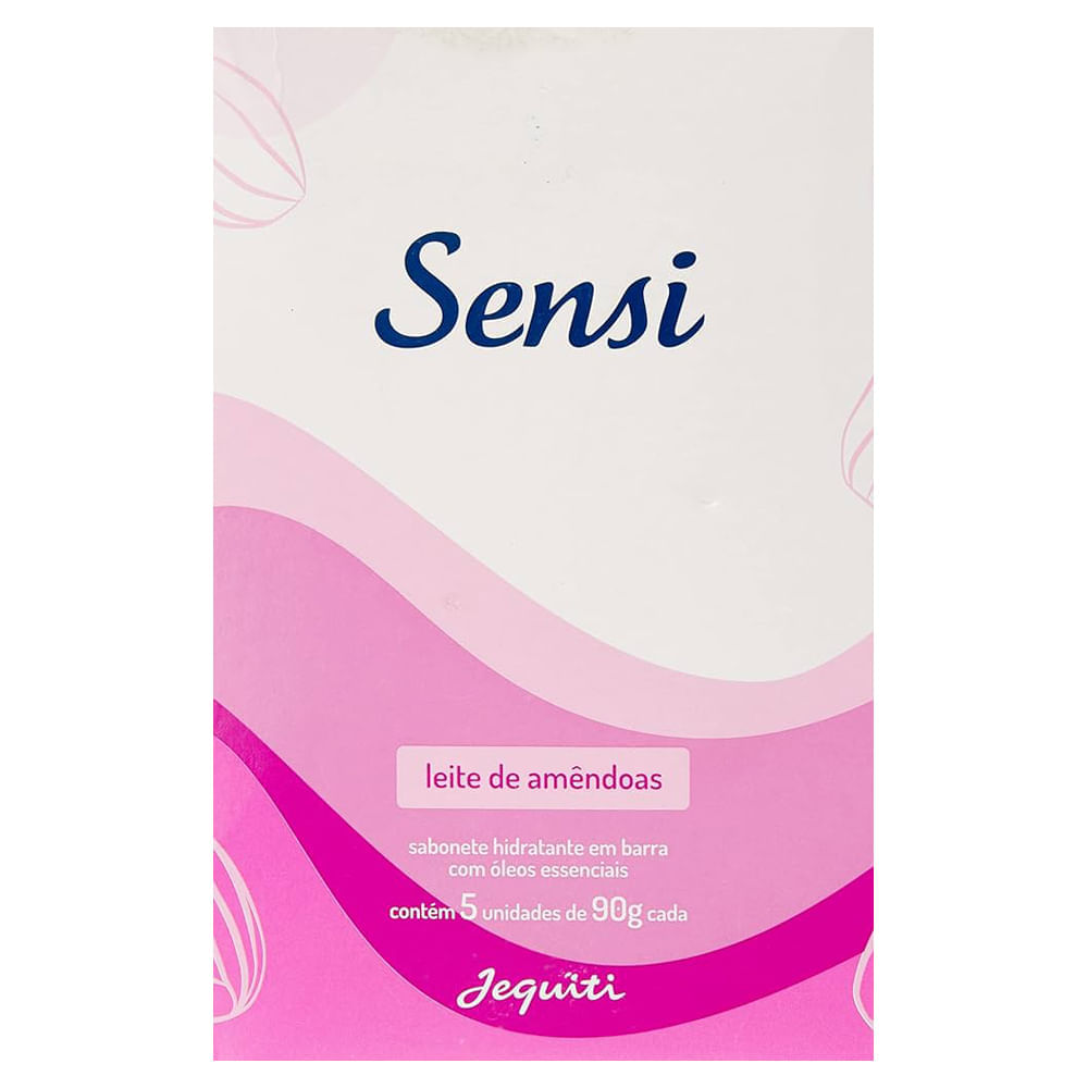 Encontraproduto.com.br - Sabonete Hidratante Em Barra Sensi Algodao, 5X80G