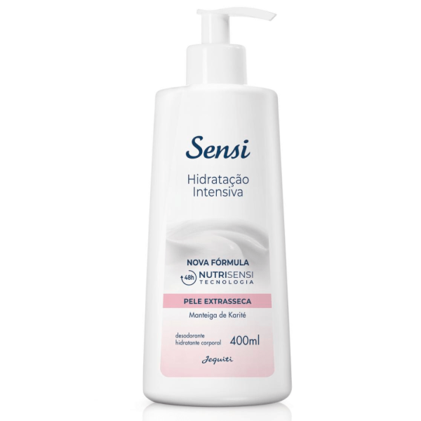 Encontraproduto.com.br - Desodorante Hidratante Corporal Sensi Pele Extrasseca Jequiti 400ml