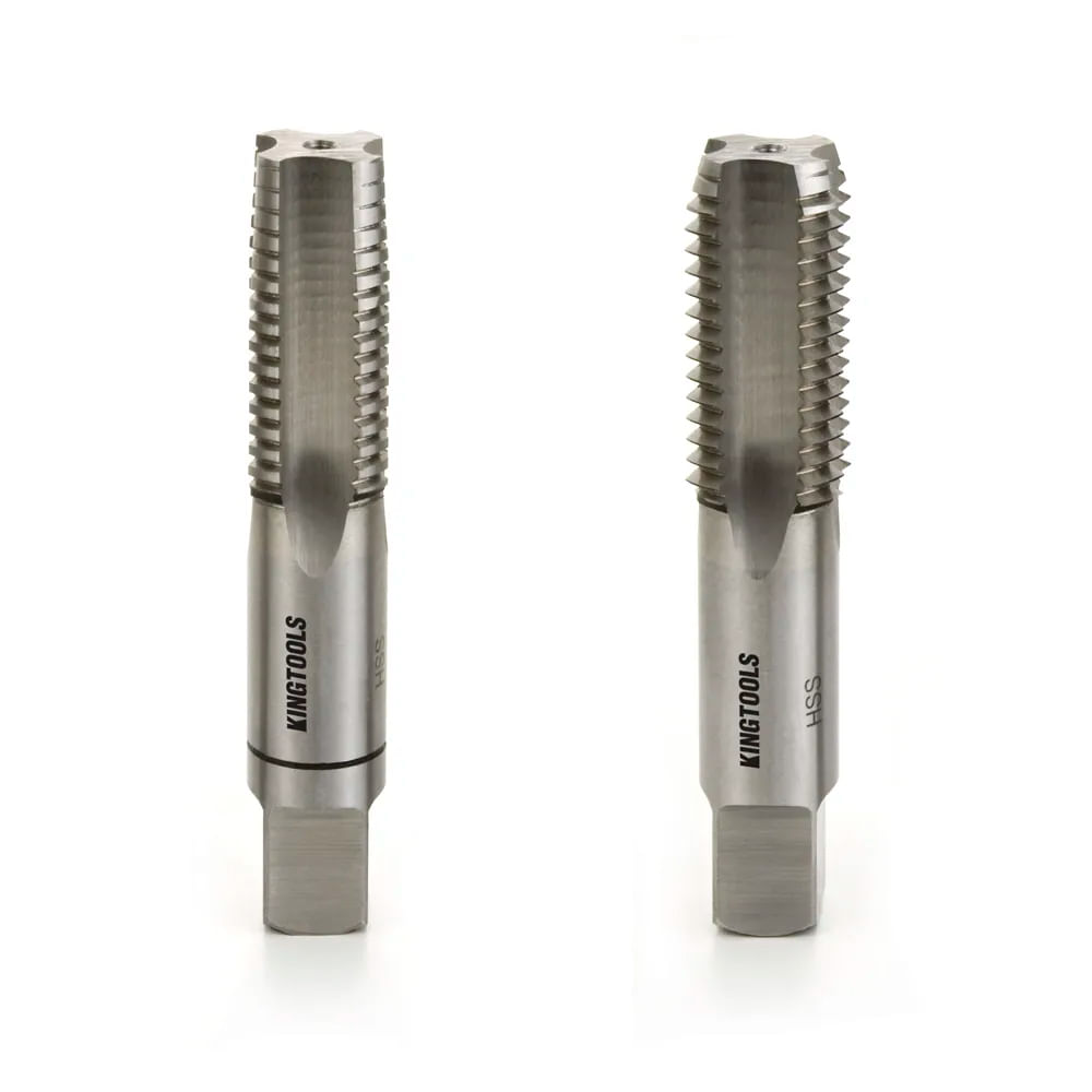 Encontraproduto.com.br - Jogo de Macho Manual Rosca 1/2 UNF Unificada Fina DIN 351 Seriado Kingtools 2004 1/2 UNF (1/X/3)