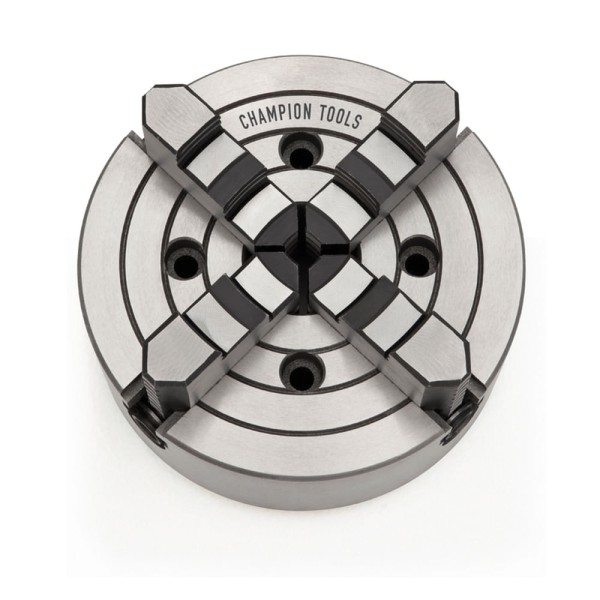 Encontraproduto.com.br - Placa para Torno com 4 Castanhas Independentes Diâmetro 125mm TECNO Champion Tools 900.102