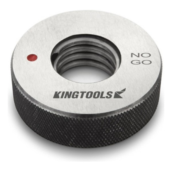 Encontraproduto.com.br - Calibrador de Rosca Tipo Anel Lado Não Passa Rosca Métrica Fina (MF) M12 Kingtools ANP M12 X 1.5