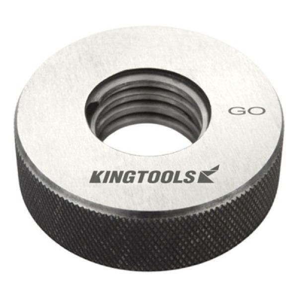 Calibrador de Rosca Tipo Anel Lado Passa Rosca Unificada Grossa (UNC) 1/4 Kingtools AP 1/4 UNC