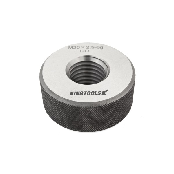 Calibrador de Rosca Tipo Anel Passa e Não Passa Rosca Standard Americana Kingtools APNP 3/8 NPT