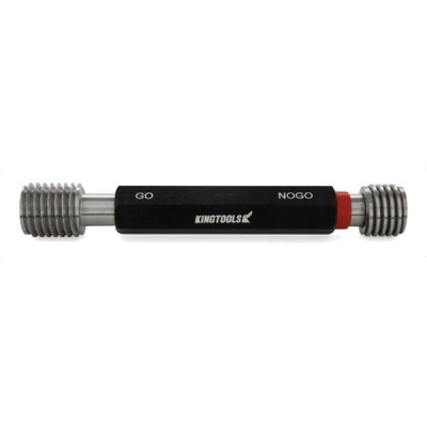 Calibrador de Rosca Tipo Tampão Passa e Não Passa Rosca Whitworth Para Tubo Kingtools TPNP 1/4 BSP